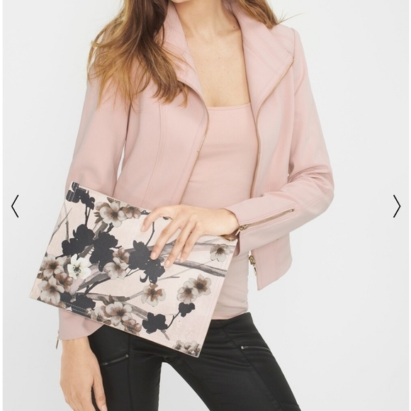 White House Black Market Portfolio Wristlet